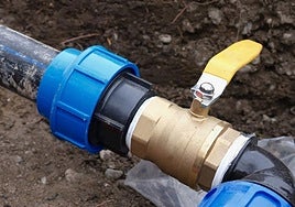 Sistema dentro de la red de suministro de agua.