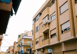 Bloques de viviendas en Alicante.