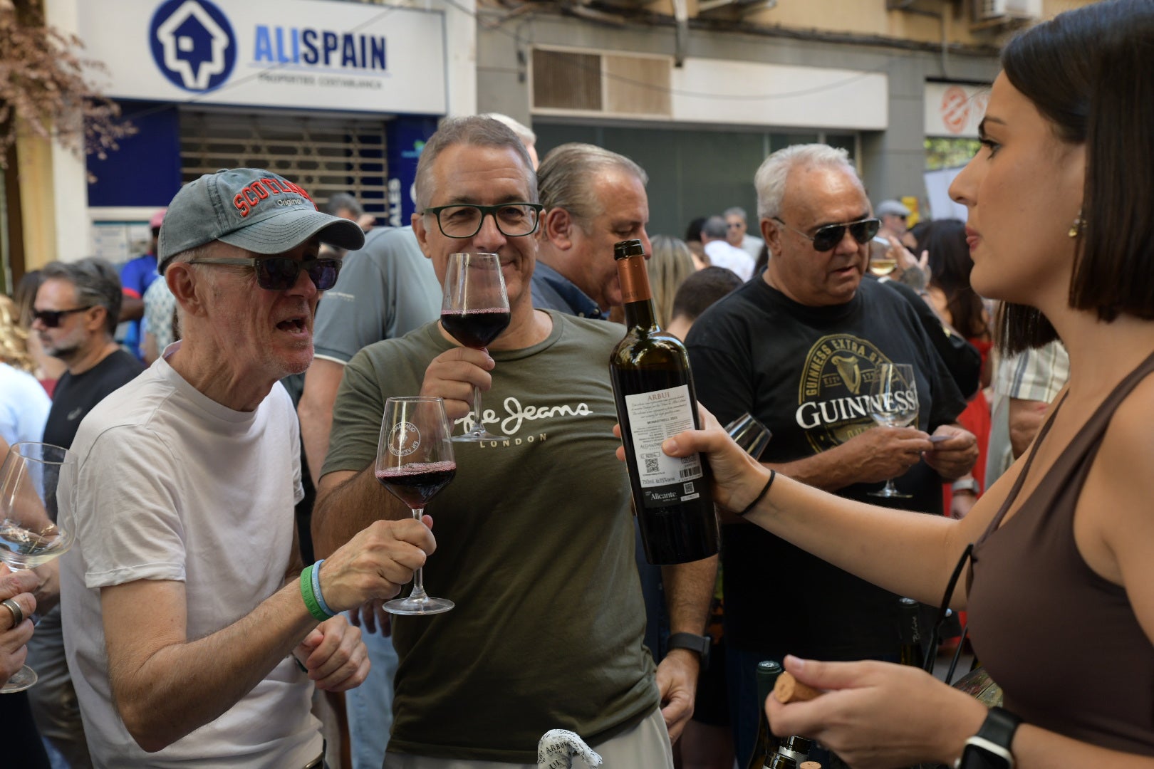La fiesta del vino en Alicante, en imágenes