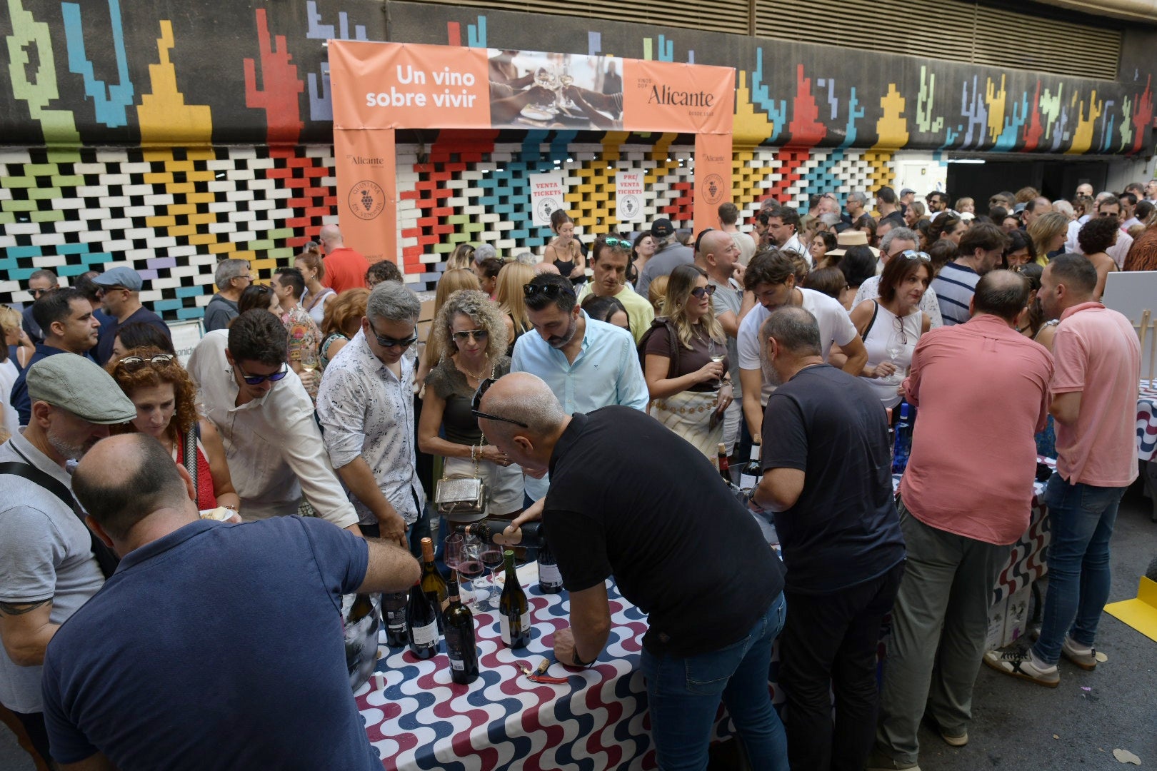 La fiesta del vino en Alicante, en imágenes