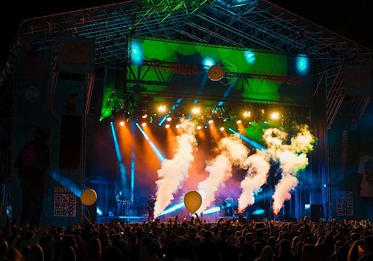 Escenario principal del festival en la edición de 2024.