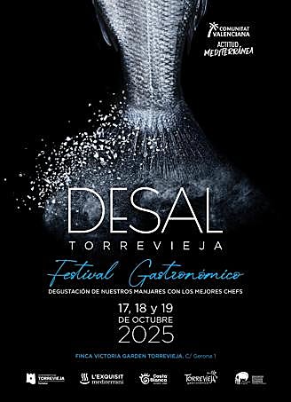 Cartel de la feria gastronómica de Torrevieja.