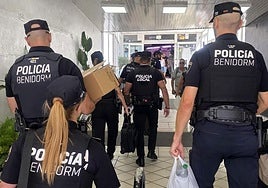 'Operación Bangladesh' de la Policía Local de Benidorm.