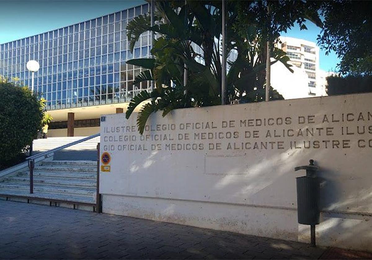 Edificio del Colegio Oficial de Médicos de Alicante.