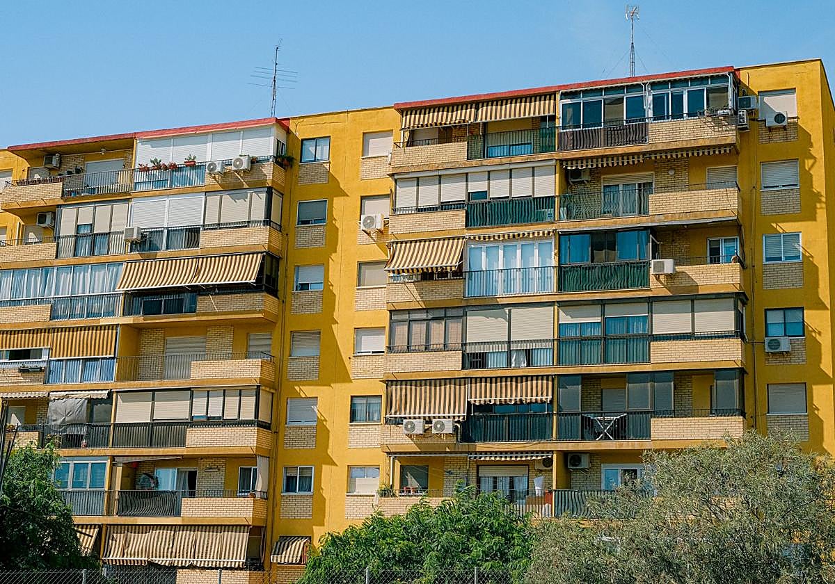 Bloque de viviendas en Alicante.
