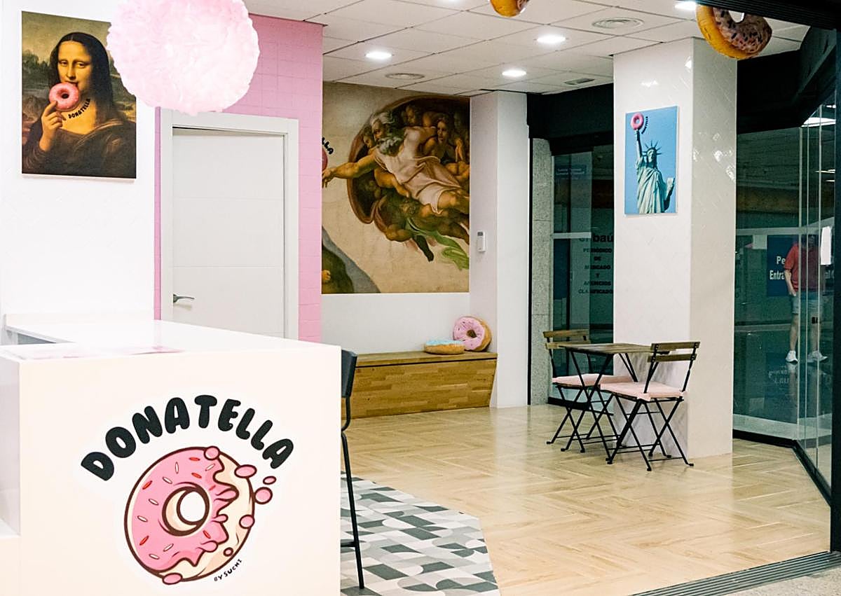 Imagen secundaria 1 - Obras de arte al estilo Donatella y local en el edificio Bulevar.