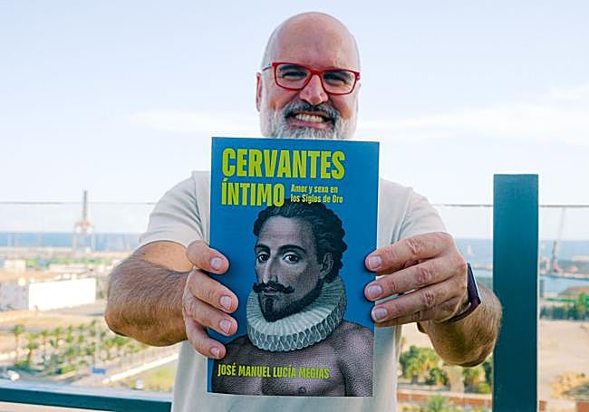 El catedrático y cervantista José Manuel Lucía Megías en Alicante.