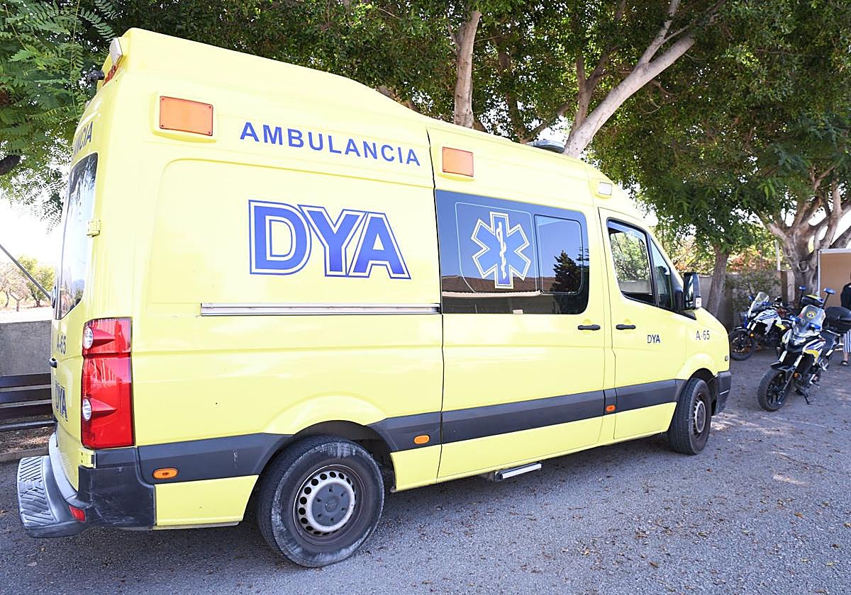 Imagen de archivo de una ambulancia.