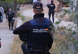 Despliegue de la Policía Nacional, en una imagen de archivo.