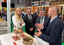 El estand de la Diputación en Fruit Attraction reúne la excelencia hortofrutícola de la provincia.