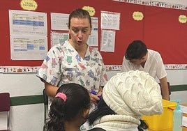 Campaña de vacunación en colegios de la Comunitat.