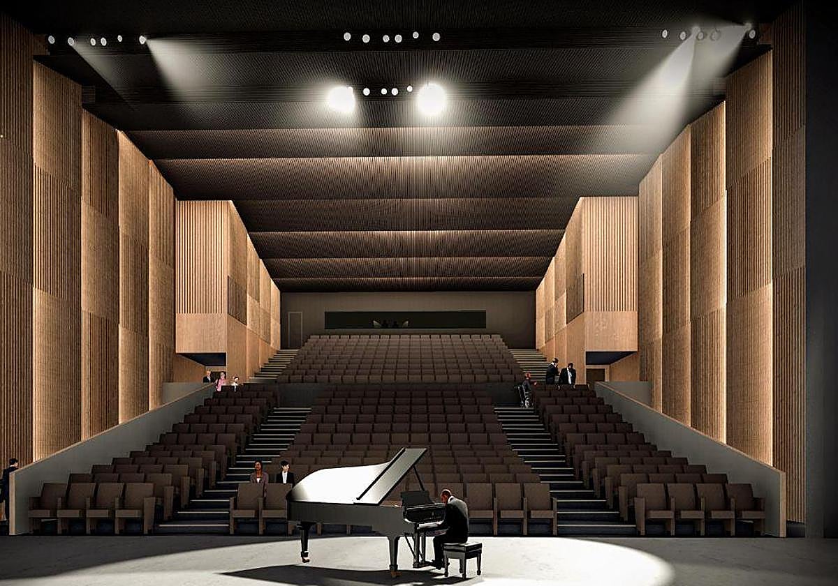 Auditorio del proyecto Jayton de Elche.