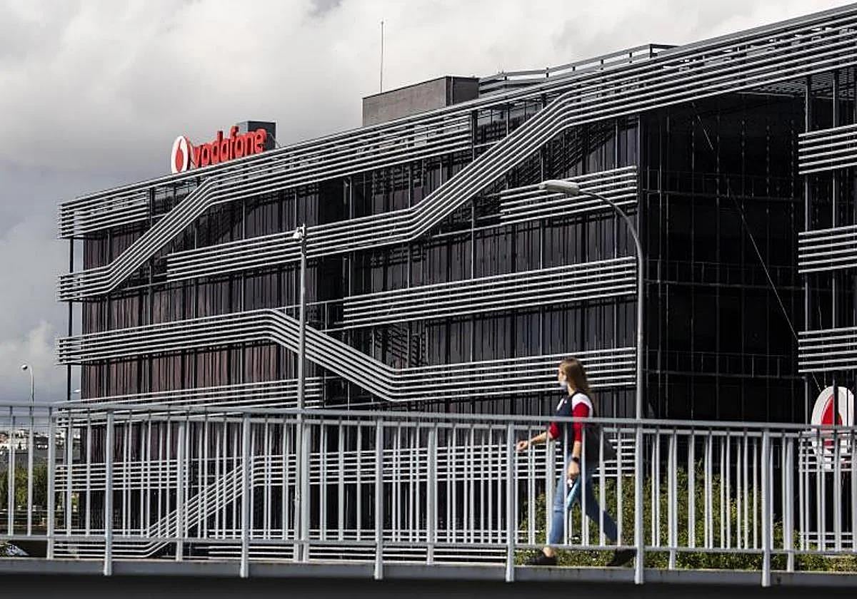 Vodafone headquarters in Madrid.