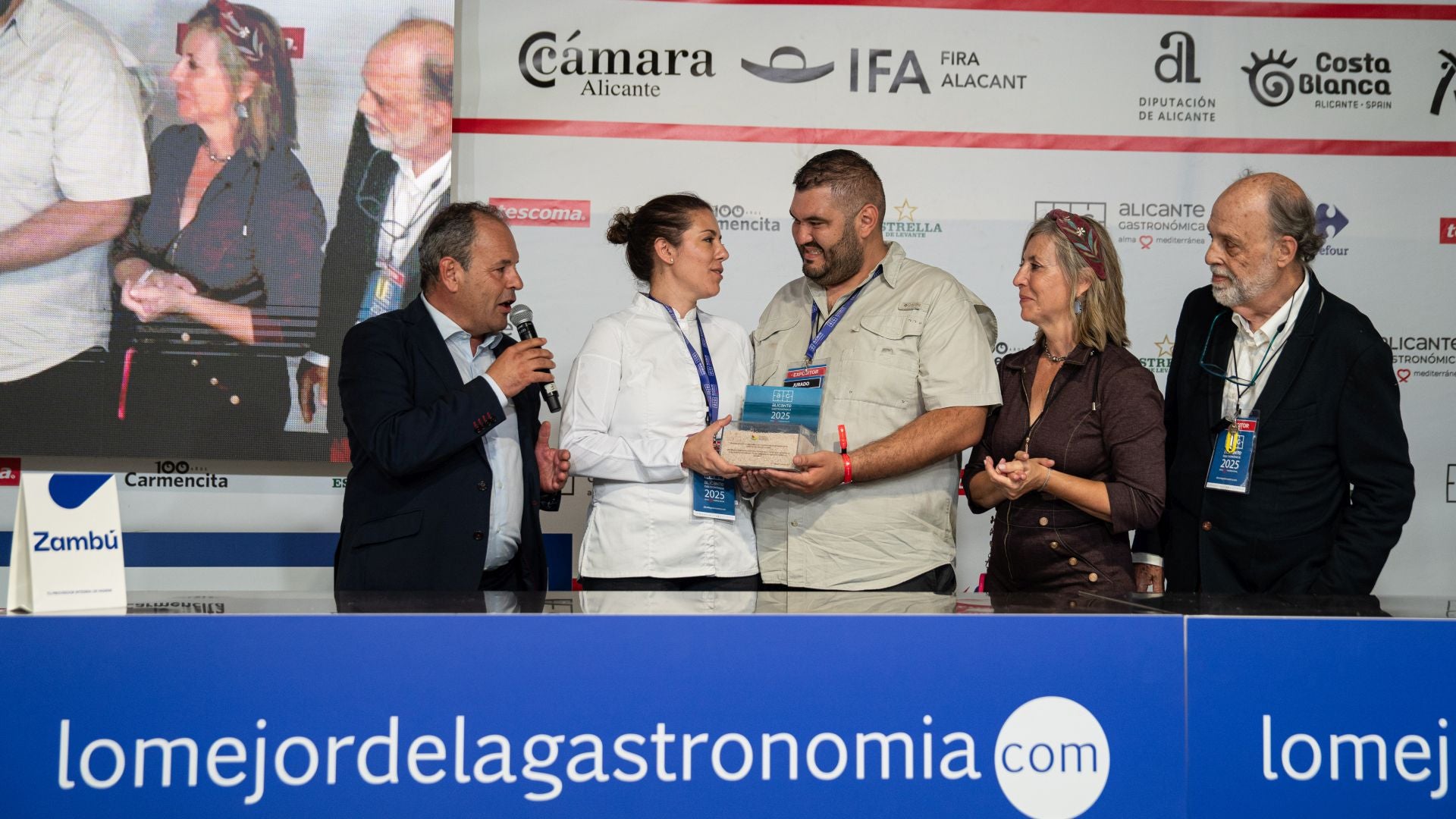 Homenaje a Bolivia en Alicante Gastronómica.