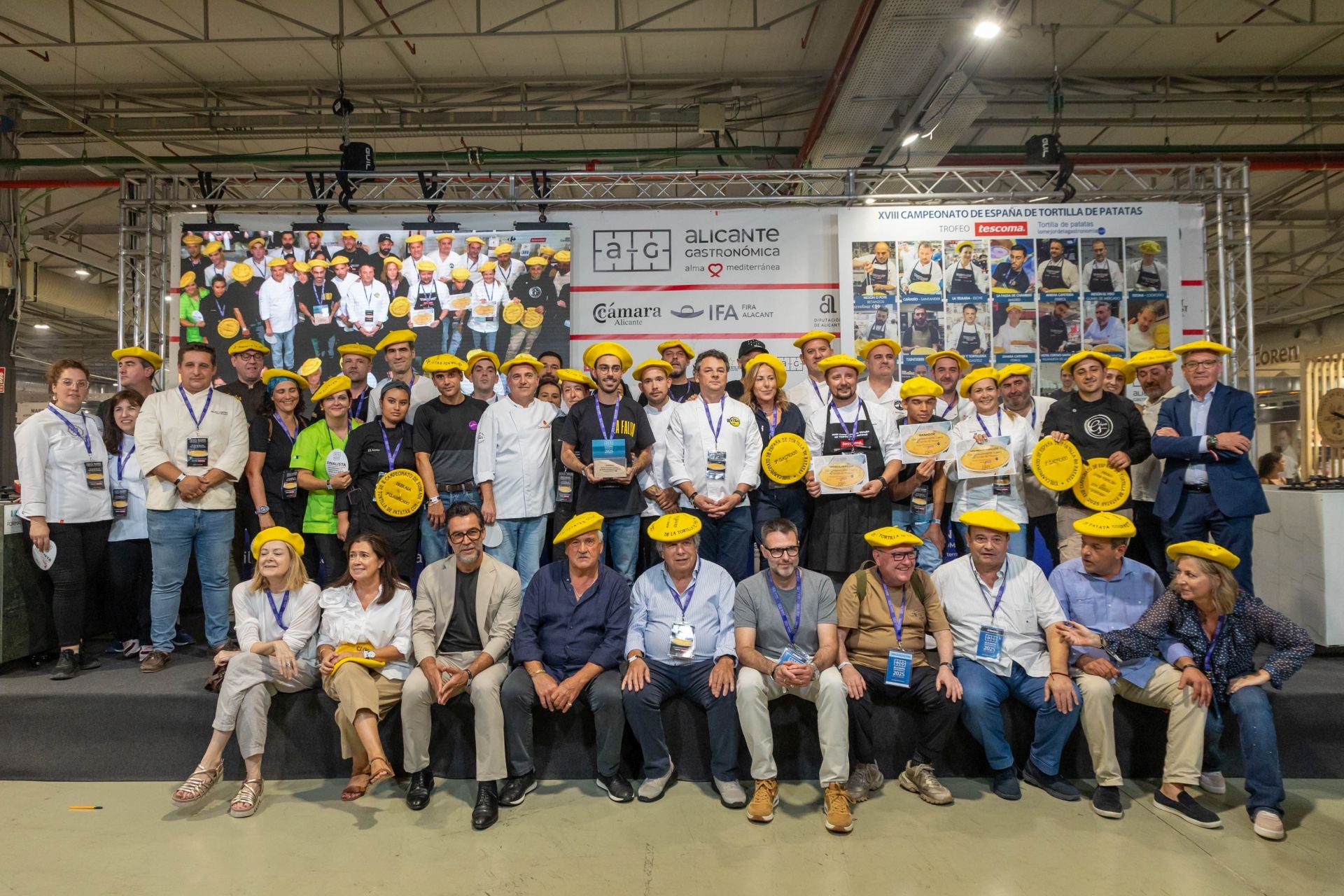 Concurso de tortillas de Alicante Gastronómica.