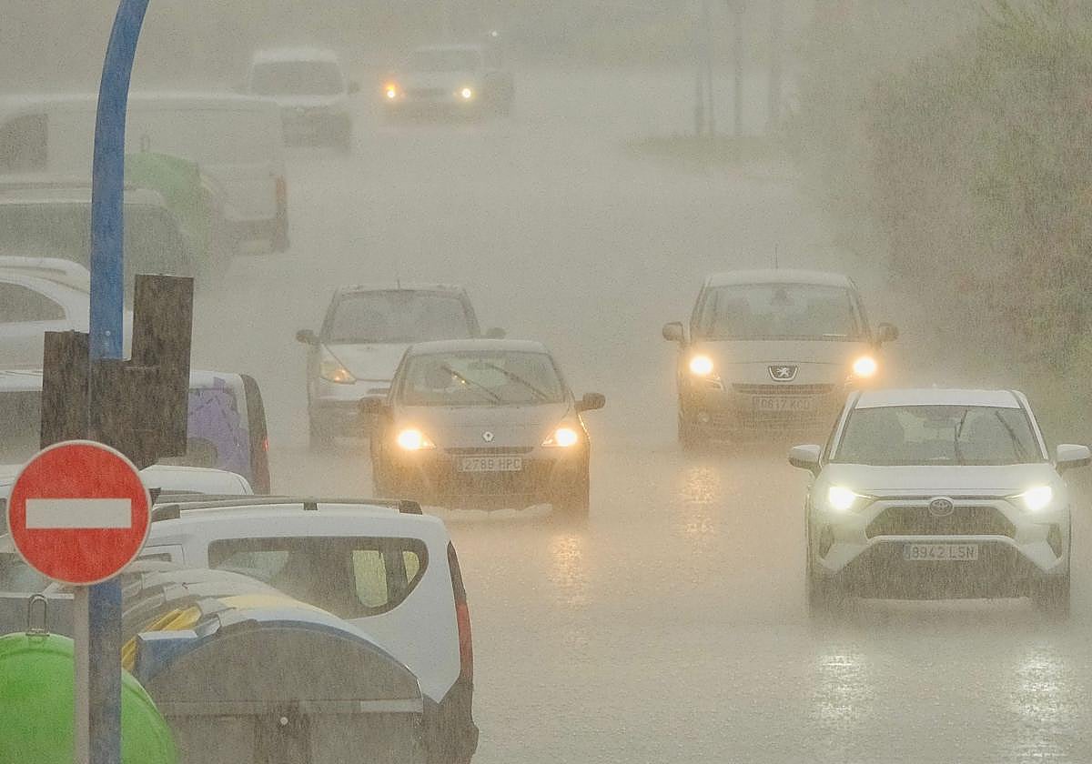 The storm has unleashed nearly 70 l/m2 this Thursday in Alicante.