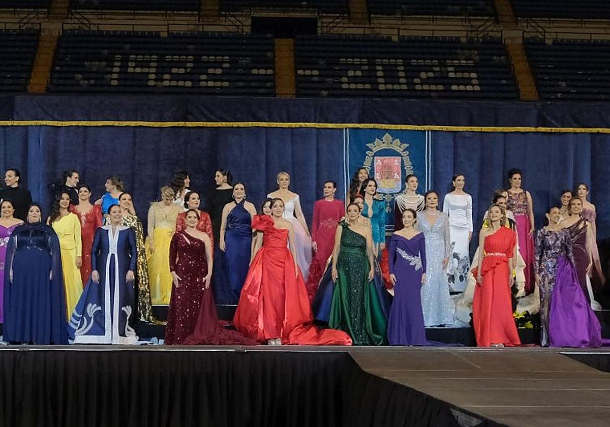 The catwalk from the previous year, at the Rico Pérez.