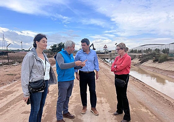 Mazón visita Pilar de la Horadada.