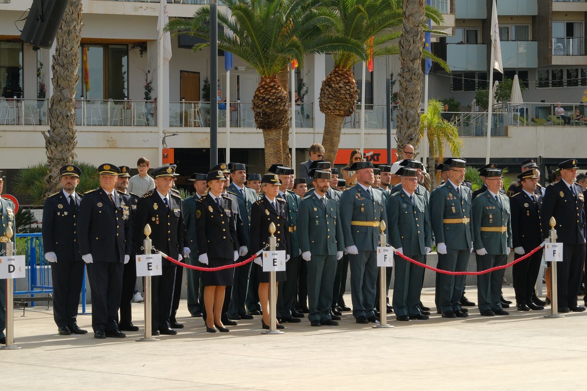 La Guardia Civil de Alicante celebra el día de la Hispanidad