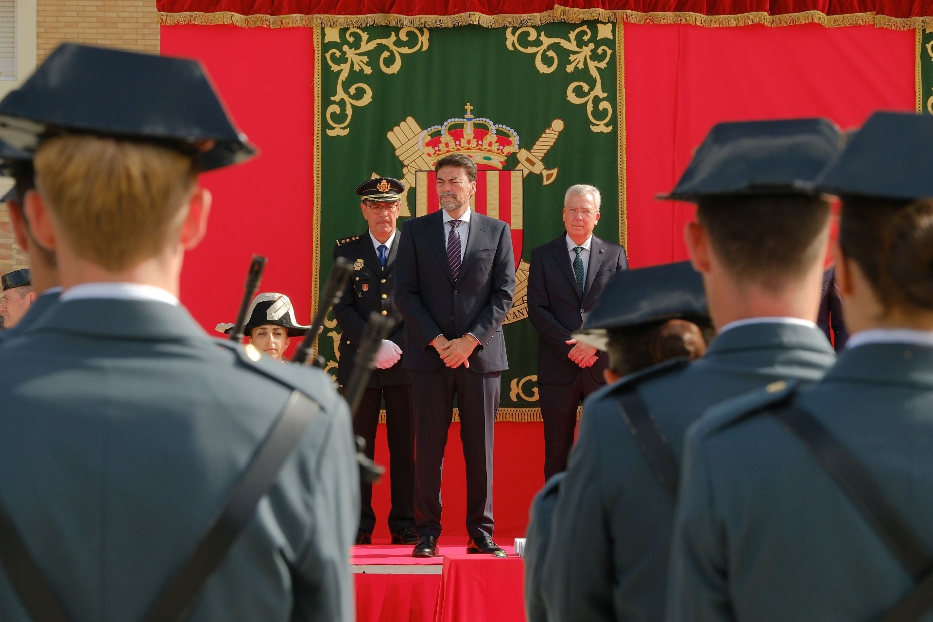 La Guardia Civil de Alicante celebra el día de la Hispanidad