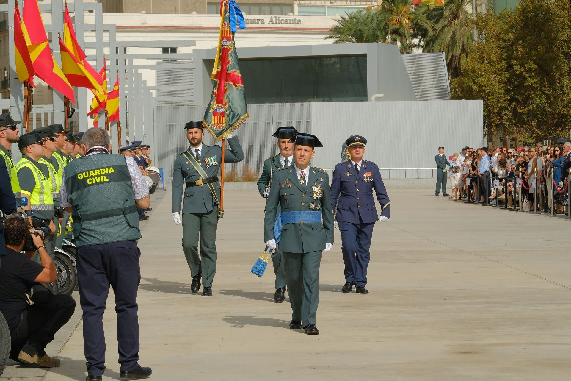 La Guardia Civil de Alicante celebra el día de la Hispanidad