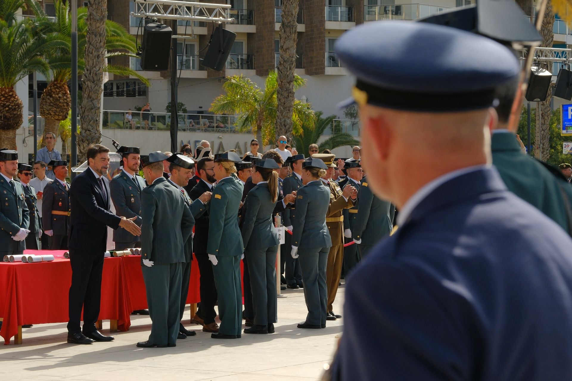 La Guardia Civil de Alicante celebra el día de la Hispanidad