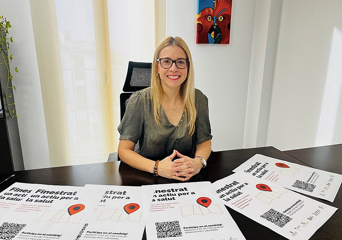 Nati Algado, concejala de Sanidad de Finestrat