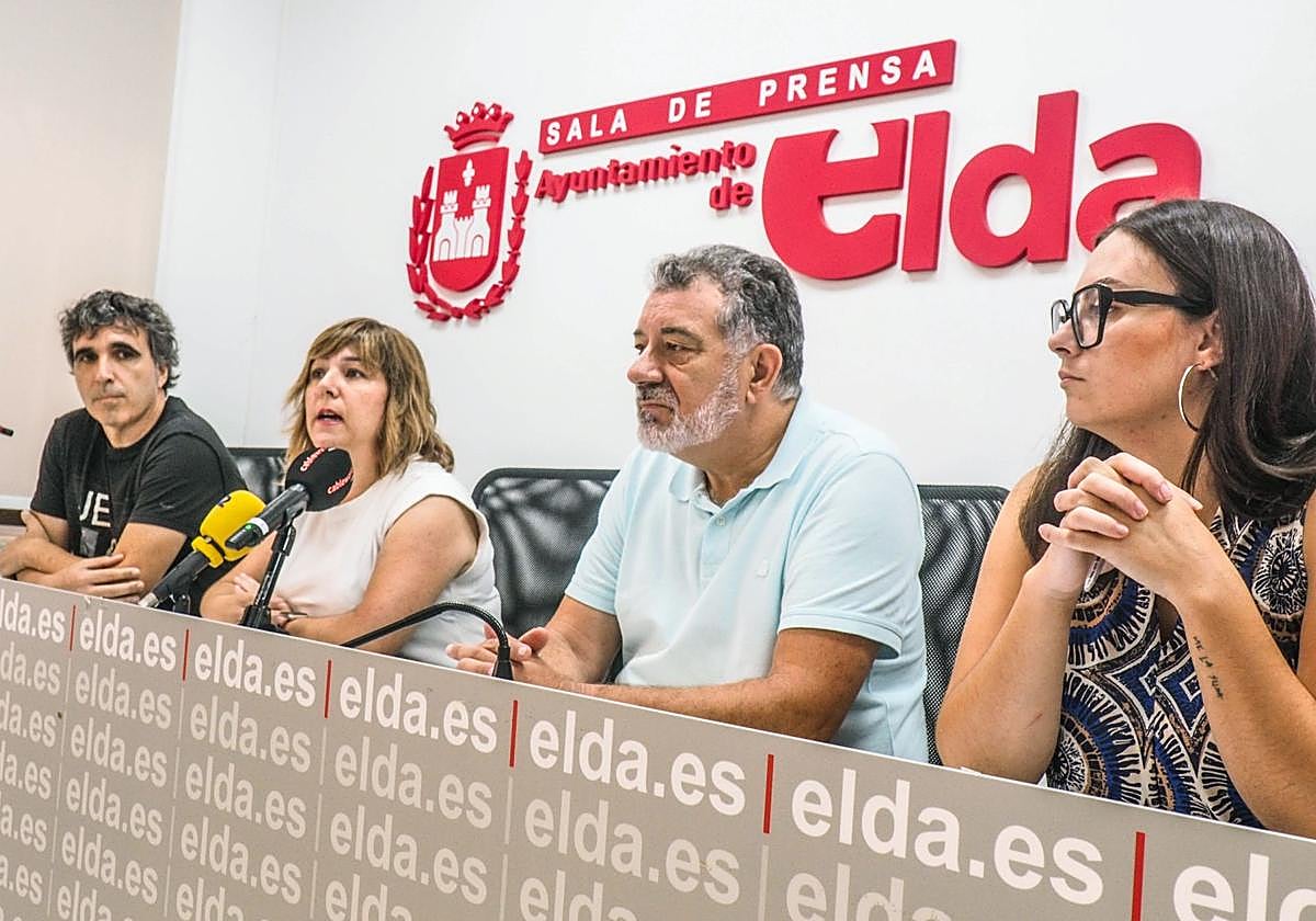 Presentación de la iniciativa en el Ayuntamiento de Elda.