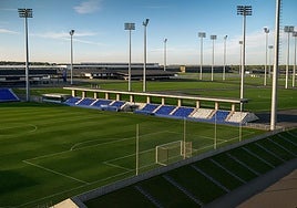 Proyecto de la Ciudad Deportiva del Hércules junto al CA Montemar.