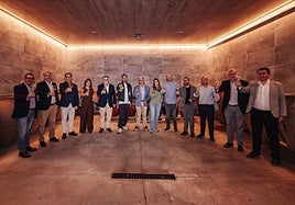 Acto de cierre de la cosecha 2025 de la DOP Vinos de Alicante en la bodega Casa Balaguer, en Villena.