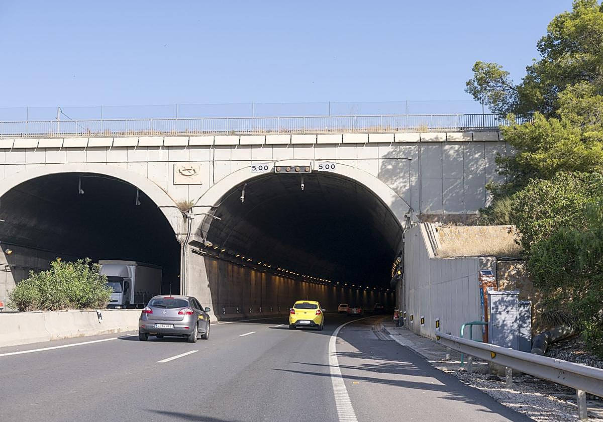 Imagen de archivo del túnel de Sant Joan.