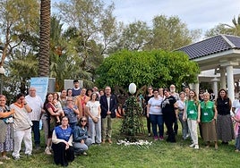 Asistentes al acto celebrado en el Palmeral de Alicante.