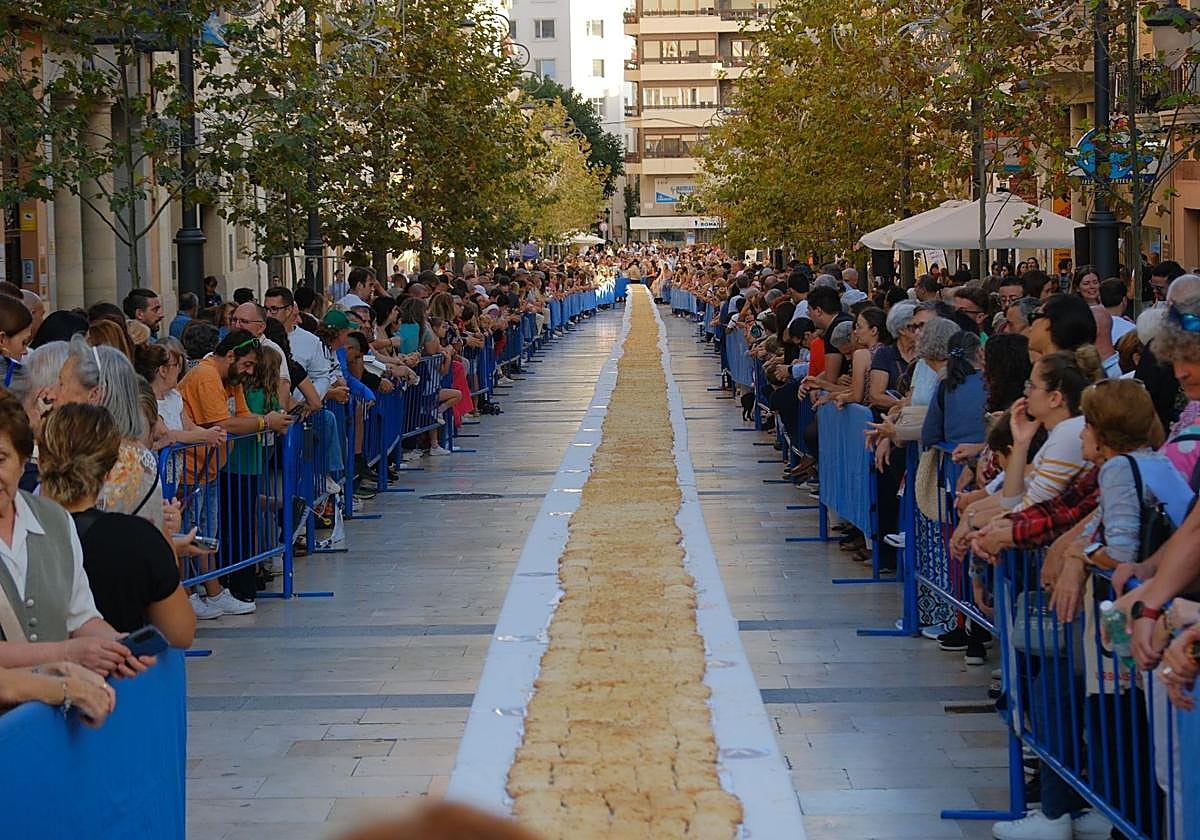 Una coca de mollitas para la historia