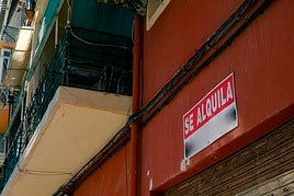 Vivienda en alquiler.