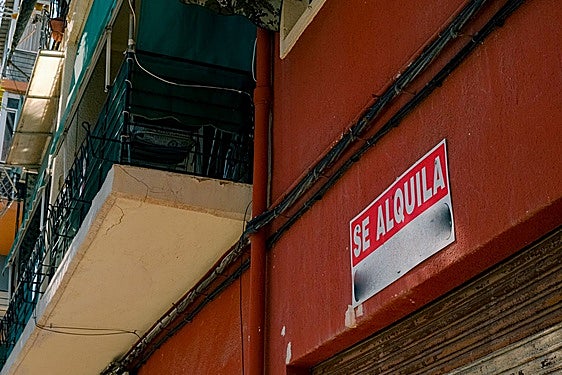 Vivienda en alquiler.