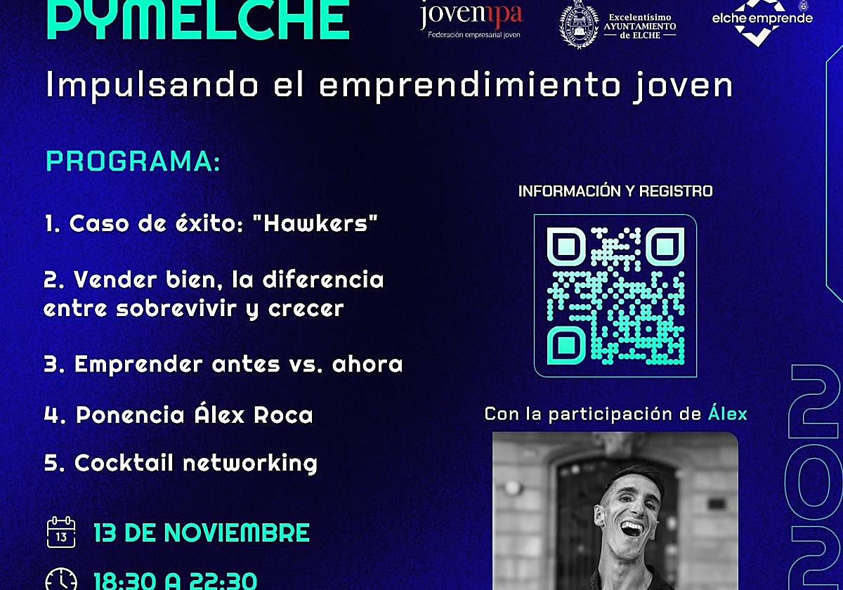 PYMELCHE 2025 reunirá en Elche a referentes del emprendimiento y la empresa en una jornada de inspiración y crecimiento.