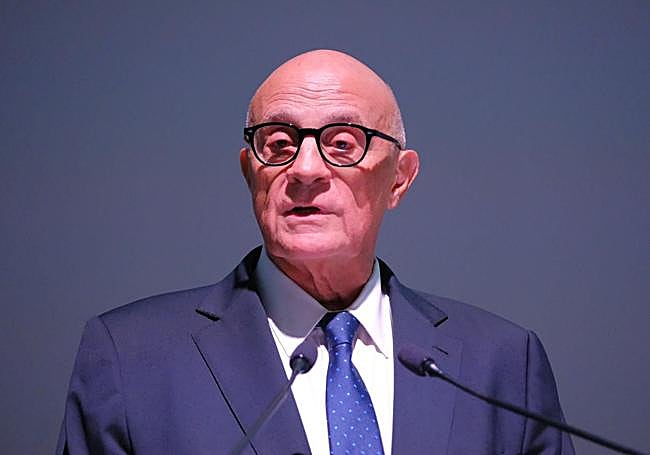 Josep Oliu durante la gala.