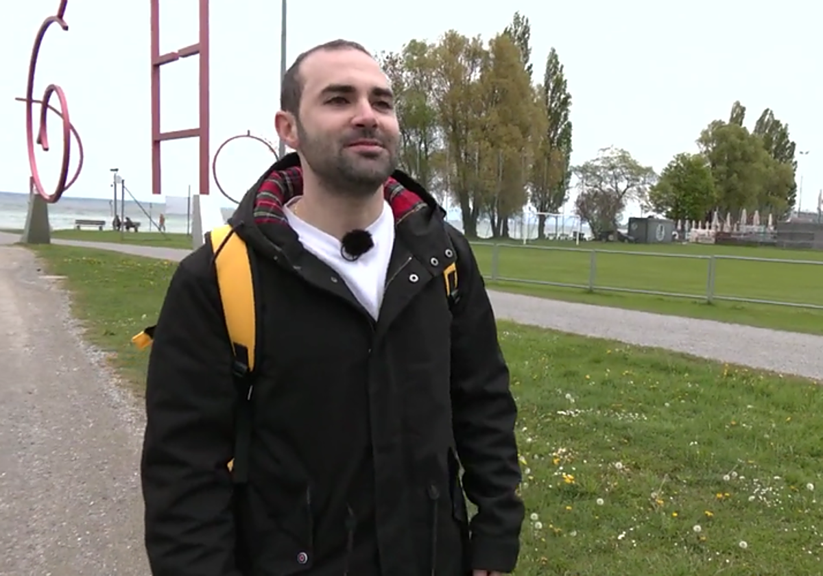 El noveldense Juan Ramírez, en la región alemana de Costanza.