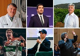 Premiados en 2025, Rafael Bernabeu, la compañía Cox, Bodegas Xaló, Elche CF, Aldo Martínez y Virtuós Mediterrani.