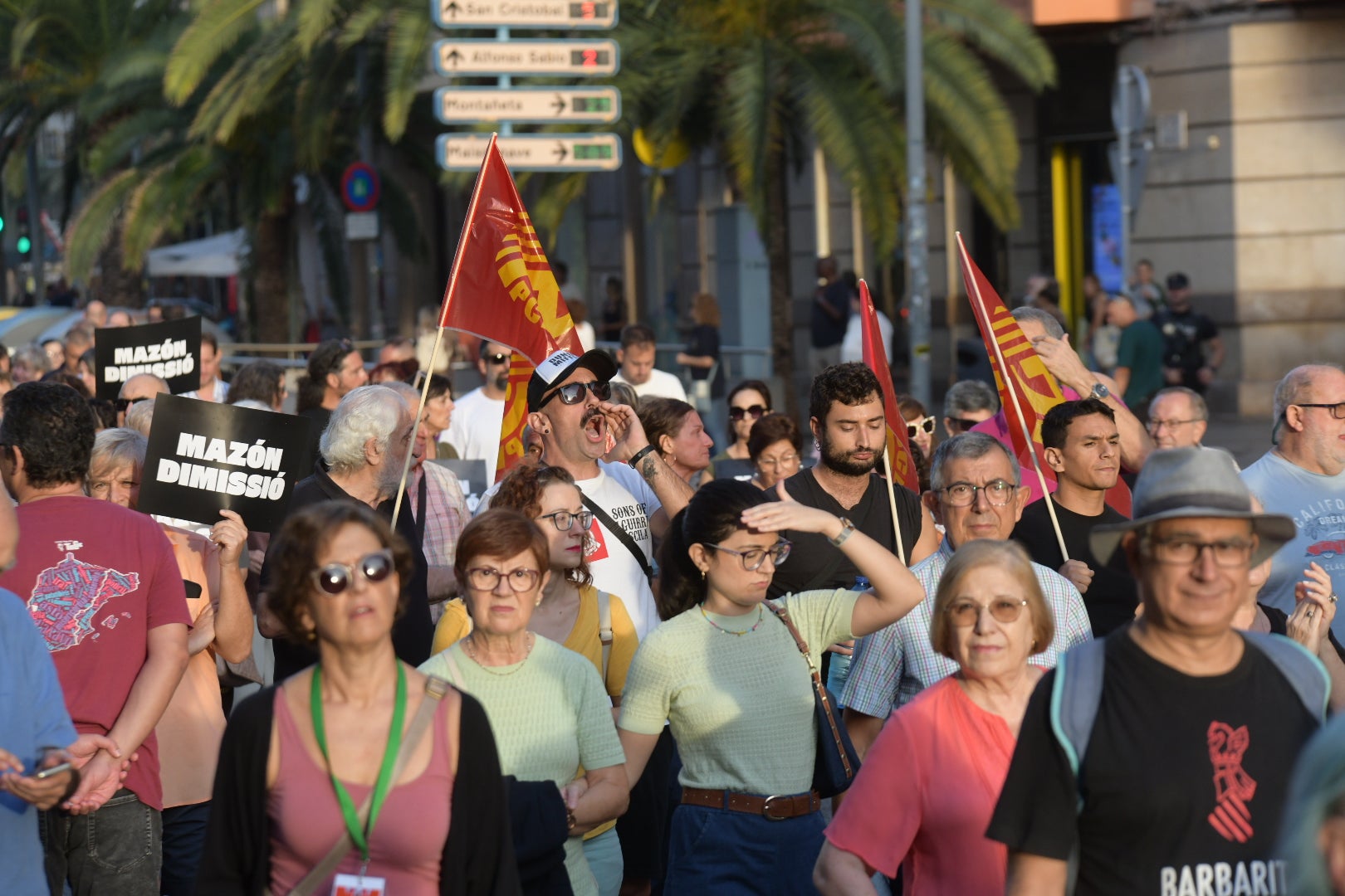 Vuelven las protestas contra Mazón en las vísperas del 29-O