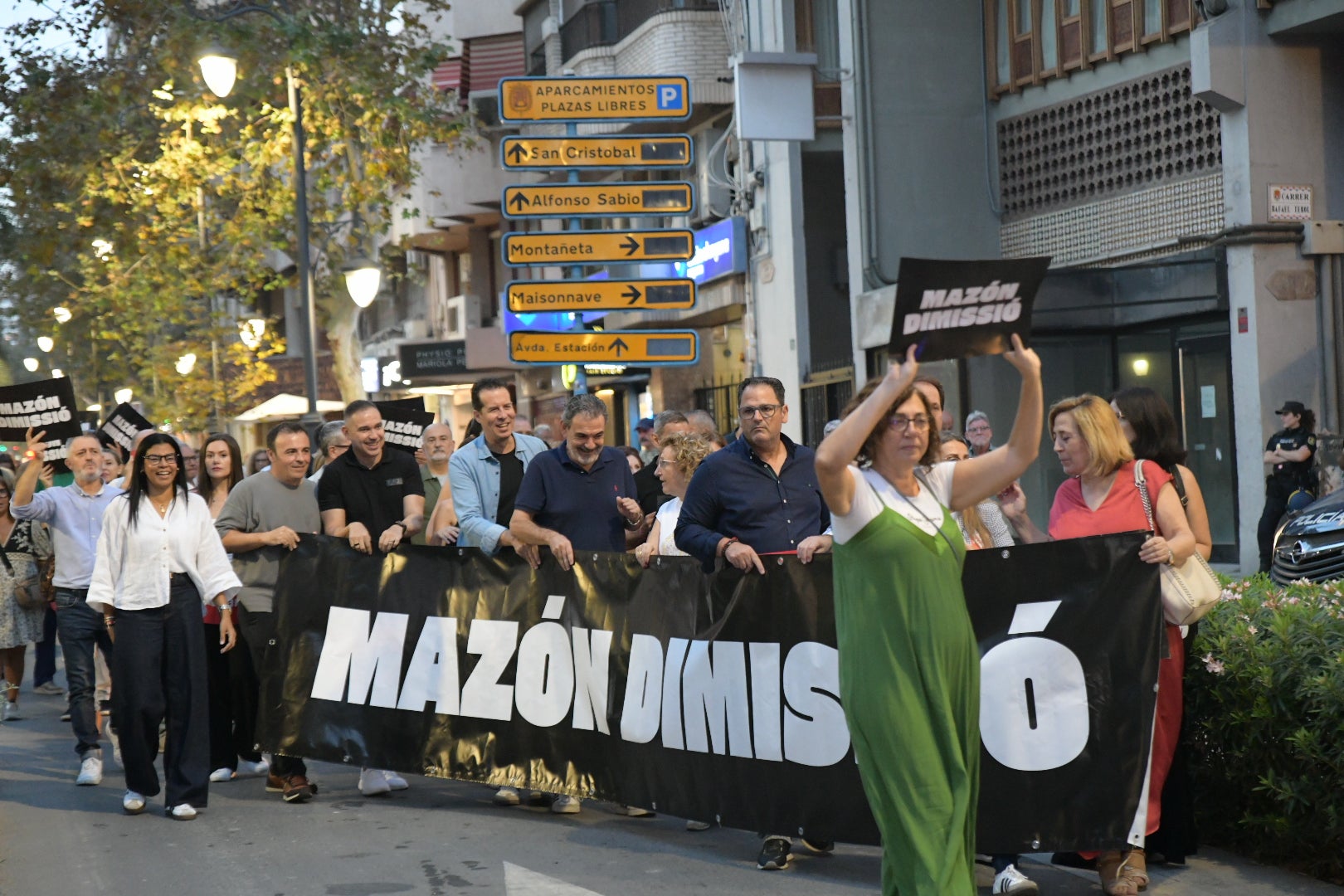 Vuelven las protestas contra Mazón en las vísperas del 29-O