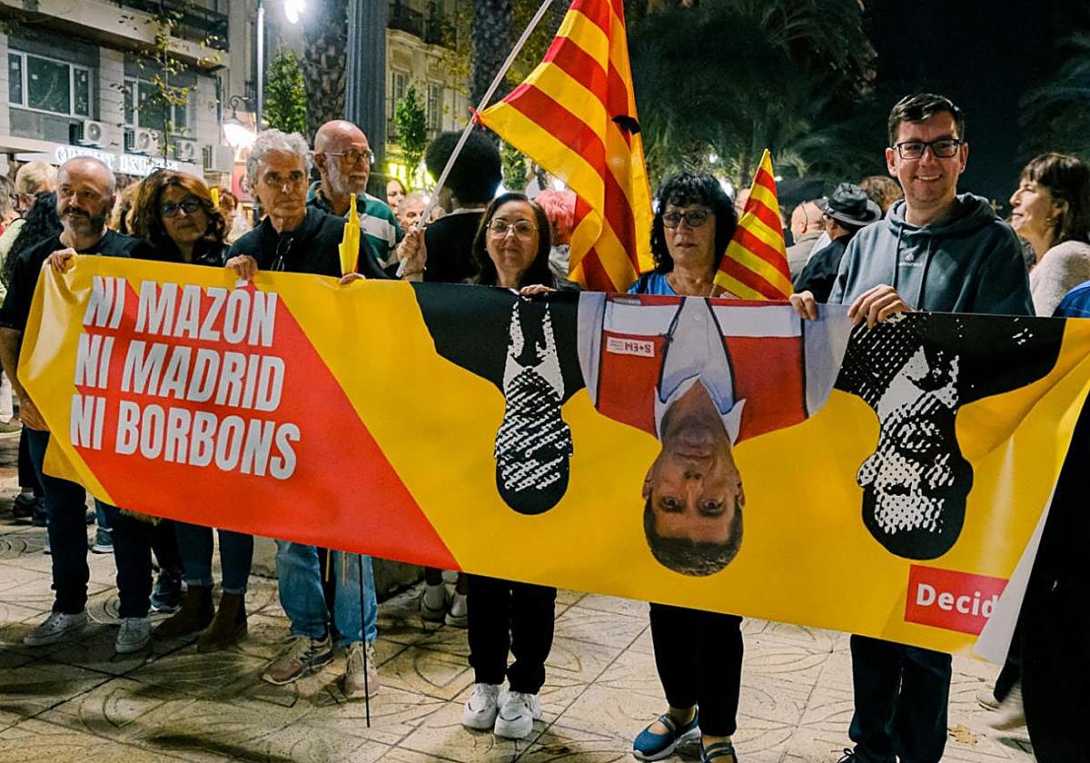 Imagen de una anterior manifestación en Alicante.