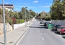 Una de las calles que tendrá cortes de luz.