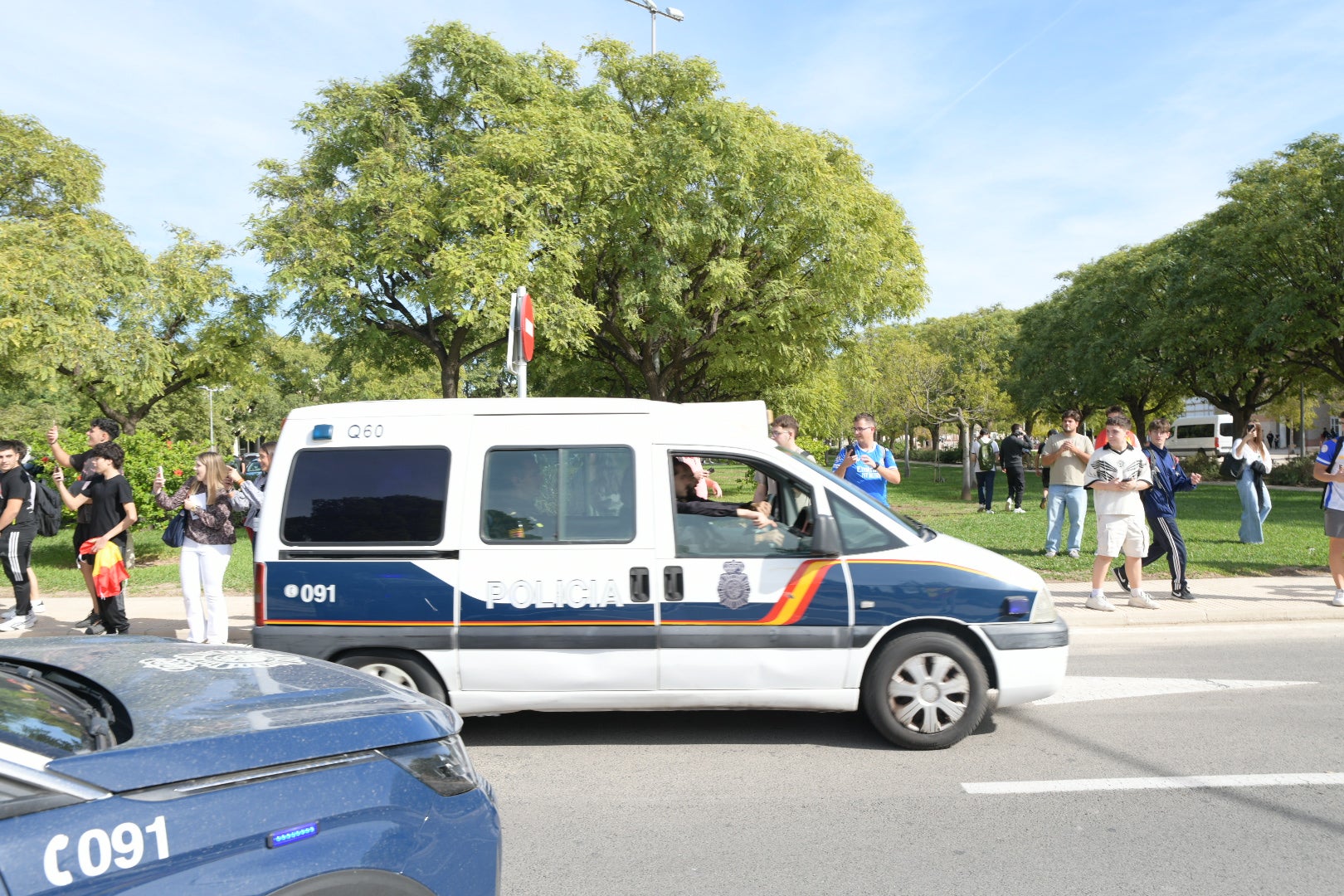 La tensión por la visita de Vito Quiles a la UA, en imágenes