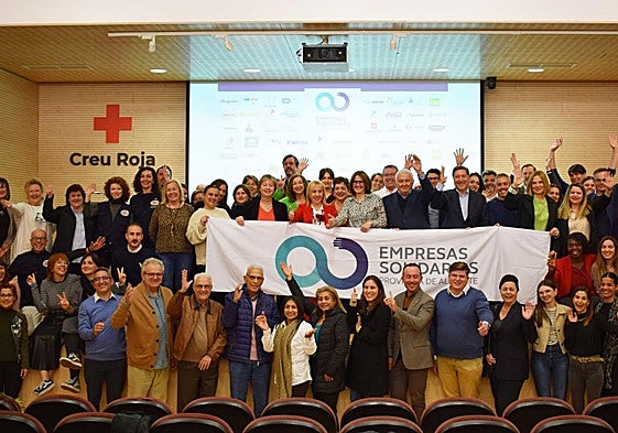 Participantes en el proyecto Empresas Solidarias.