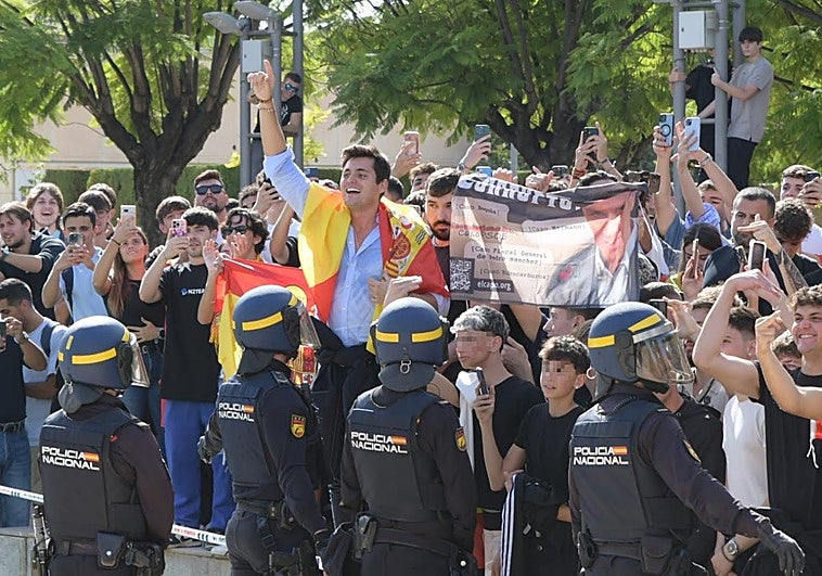 Vito Quiles en la Universidad de Alicante.