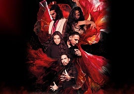 Artistas del espectáculo flamenco 'Pura verdad'.