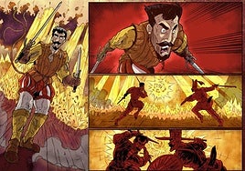 El cómic más salvaje sobre Cervantes y la Batalla de Lepanto nace entre Alicante y Valencia