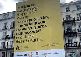 Campaña en la Puerta del Sol.