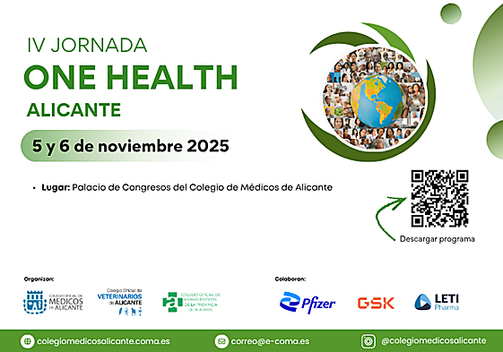 Cartel de la IV Jornada One Health.